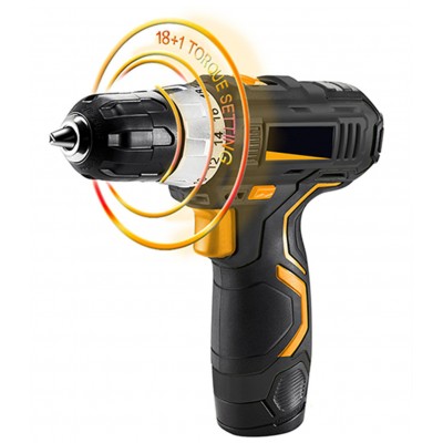 12V DC Cordless Drill LED Mini Wireless Power Driver Home DIY Electric Screwdriver Practical Power Tool