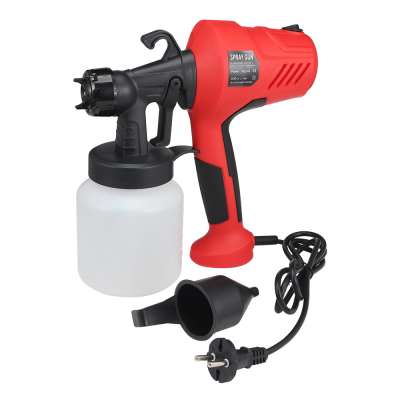 800ML 2.5MM Nozzle Handheld Spray Gun Paint Sprayers Electric Paint Gun For Wall Wood Floor Painting